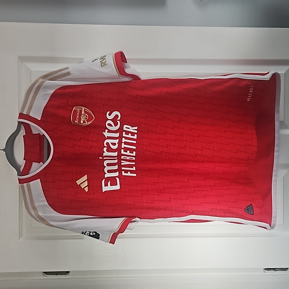Adidas Arsenal 23/24 Home Authentic Jersey Odegaard 8, size XL slim fit, red